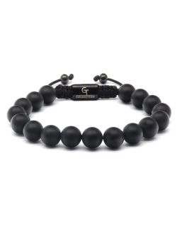 GT Collection Men's Beaded Bracelet - Wearer with Name, Fame, Fortune, And Money 100% Natural Wrapped - Gemstones Beaded Bracelet for Mens Bracelet (Light Blue Apatite St