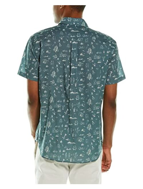 Billy Reid Men's S/S Boardwalk Shirt