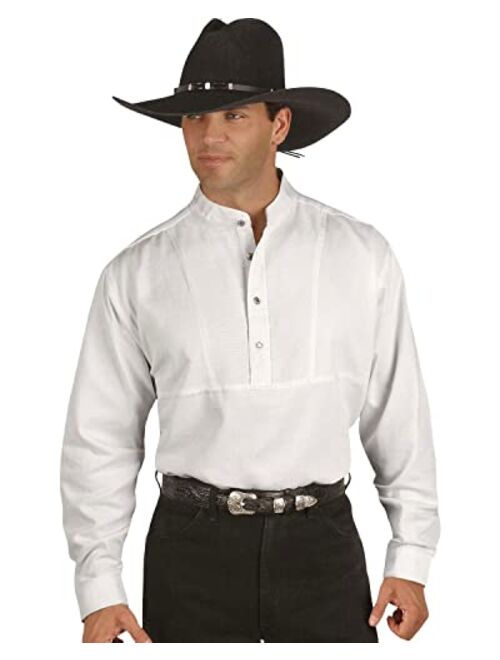 Scully Rangewear Men's Rangewear Solid Long Sleeve Western Traveler Shirt