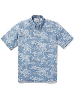 Reyn Spooner Oceanic Hawaiian Aloha Shirt - Pullover