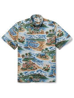 Reyn Spooner Men's Hawaiian Aloha Shirt - Button Front