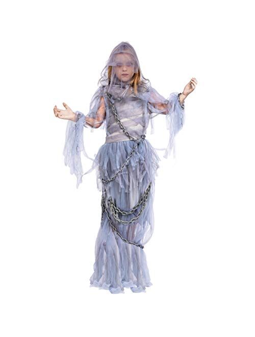Spooktacular Creations Haunting Beauty Ghost Girl Halloween Costume (Toddler(3-4 yrs))