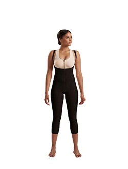Marena Recovery Mid-Calf-Length Girdle High-Back, Stage 2 (pull on), L, Black