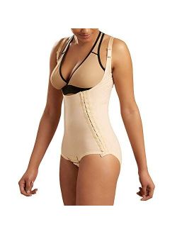 Marena Recovery Panty-Length Post Surgical Compression Girdle, High-Back - M, Black