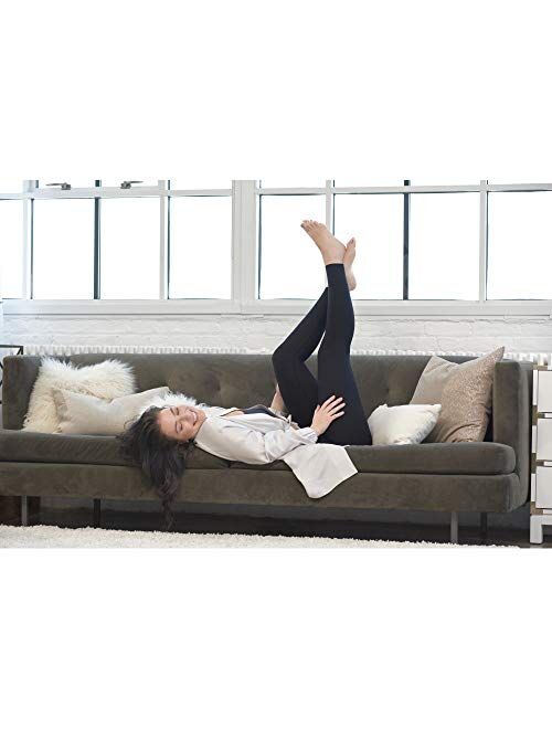 MARENA Shape Relaxed Fit Graduated Compression Travel Leggings with Stay in Place Waistband - Stage 3