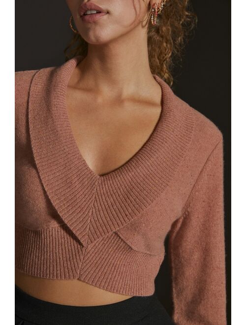 Pilcro Cashmere Shrug Sweater