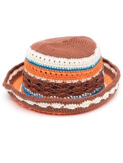 crochet organic cotton bucket hat