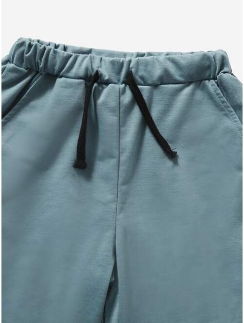 SHEIN Boys 3 Pack Slant Pocket Shorts