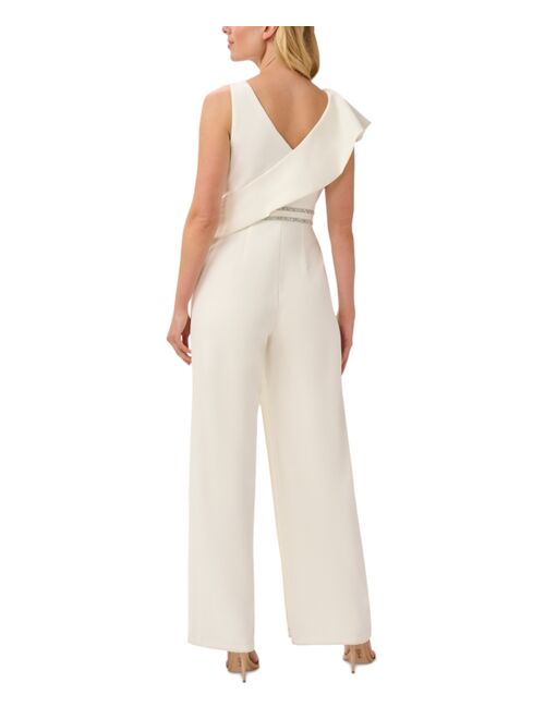 ADRIANNA PAPELL Women's Embellished Wide-Leg Jumpsuit