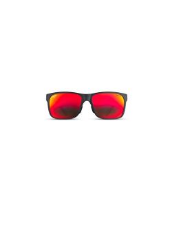 Red Sands Asian Fit Rectangular Sunglasses