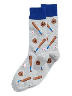 Men's Socks, Baseball Design