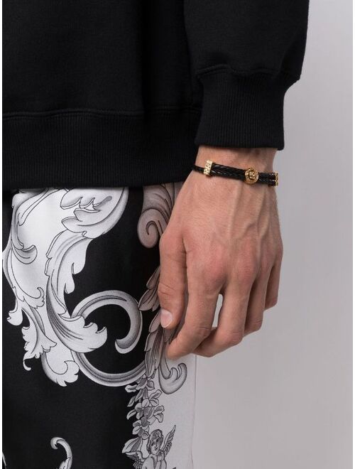 Versace Medusa woven bracelet