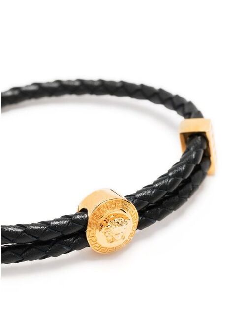 Versace Medusa woven bracelet
