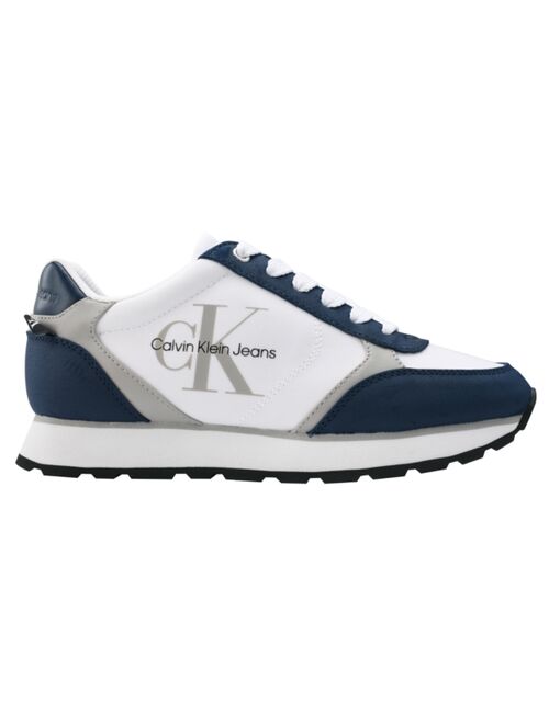 CALVIN KLEIN JEANS Women's Cayle Logo Casual Lace-Up Sneakers