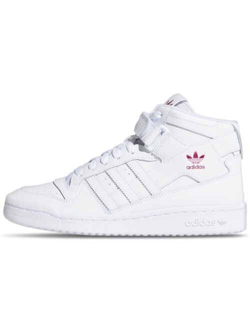 ADIDAS ORIGINALS Women's Forum Mid Casual Sneakers from Finish Line
