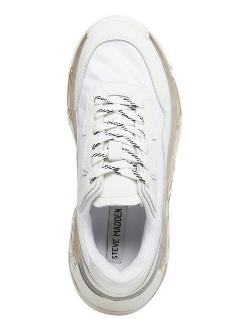 STEVE MADDEN Women's Blatant Chunky Lace-Up Sneakers