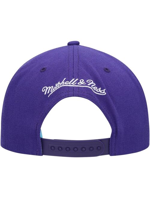 Mitchell & Ness Men's Purple Los Angeles Lakers Hardwood Classics Under Finals Snapback Hat