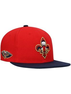 Red New Orleans Pelicans Core Side Snapback Hat
