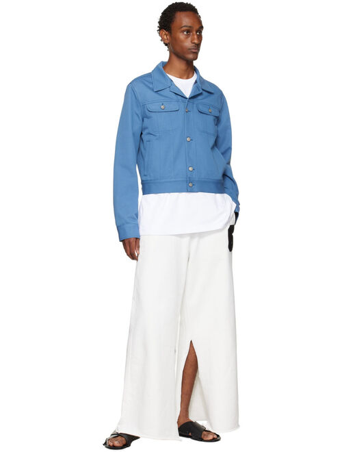 MM6 MAISON MARGIELA Off-White Split Lounge Pants