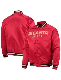 Red Atlanta United FC Raglan Full-Snap Jacket