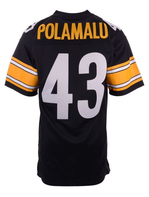Mitchell & Ness Pittsburgh Steelers Men's Replica Troy Polamalu Throwback Jersey