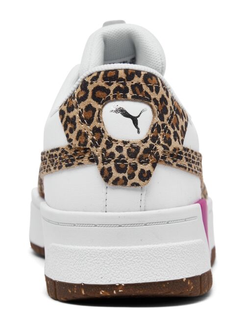 PUMA Women's Cali Dream Leopard Print Casual Sneakers from Finish Line