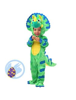 Baby Triceratops Dinosaur Costume Set for Halloween Party