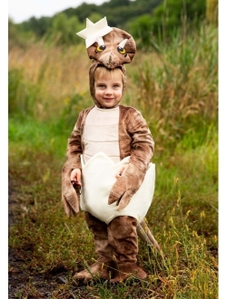 Infant Hatching Triceratops Costume Dinosaur Egg Costume for Baby