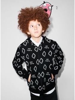 Marcelo Burlon County Of Milan Kids all-over logo-print hoodie