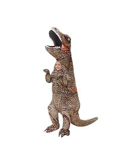 KOOY Inflatable Costume Kids,Inflatable Halloween Costume For Kids,Inflatable Dinosaur Costumes For Kids,Dinosaur Costume Kids,T REX Costume,Full Body Blow Up Costumes