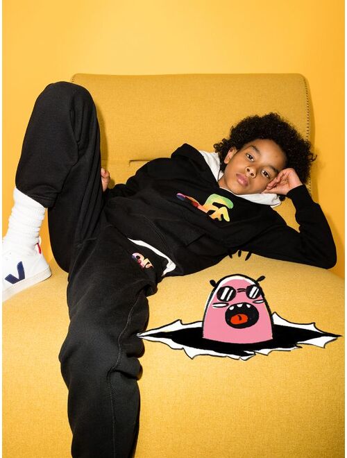 Off-White Kids Watercolour Arrow-print hoodie