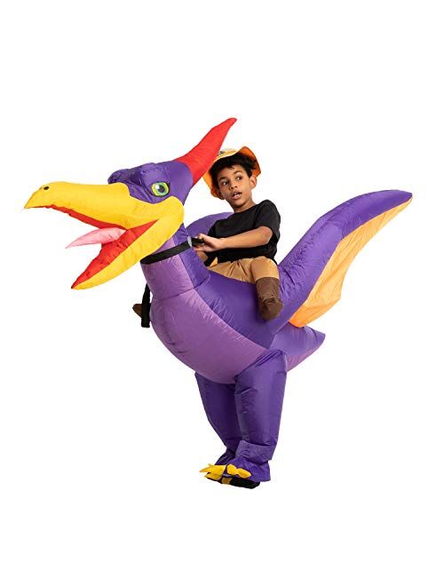 Spooktacular Creations Child Unisex T-Rex Ride-On Inflatable Costume