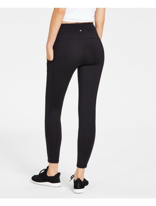 ID IDEOLOGY Women's Contrast Piping 7/8 Leggings, Created for Macy's