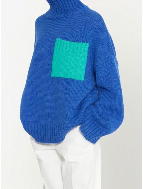 JW Anderson patch-pocket knitted jumper