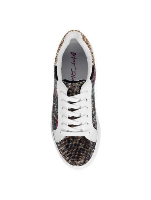 BETSEY JOHNSON Women's Lindsay Lace-Up Sneakers
