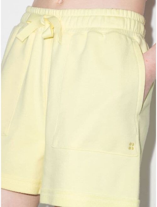 Sweaty Betty embroidered-logo drawstring shorts