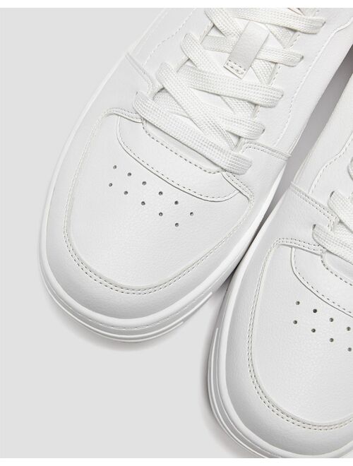 Pull&Bear sneakers in white