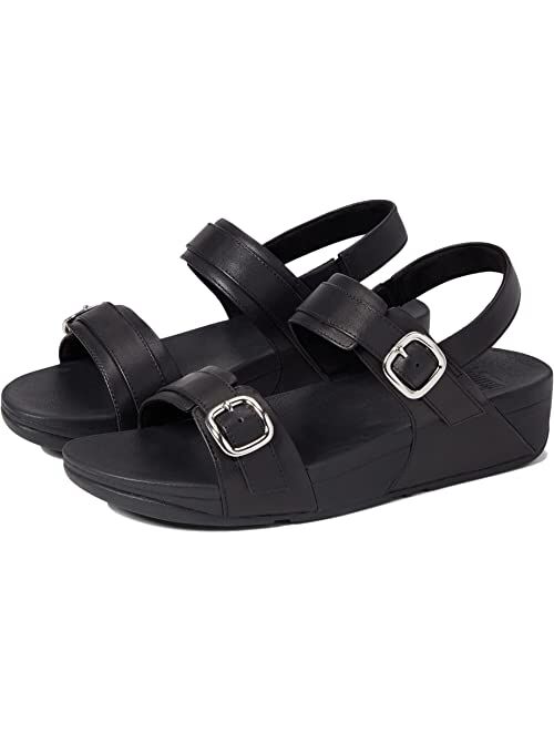FitFlop Lulu Adjustable Leather Back-Strap Sandals