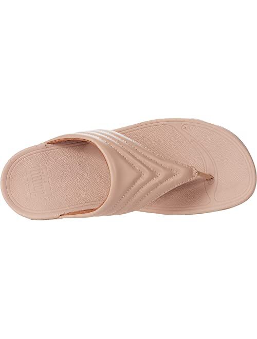 FitFlop Walkstar Leather Toe-Post Sandals