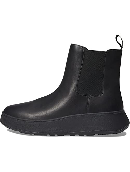 FitFlop F-Mode Leather Flatform Chelsea Boots