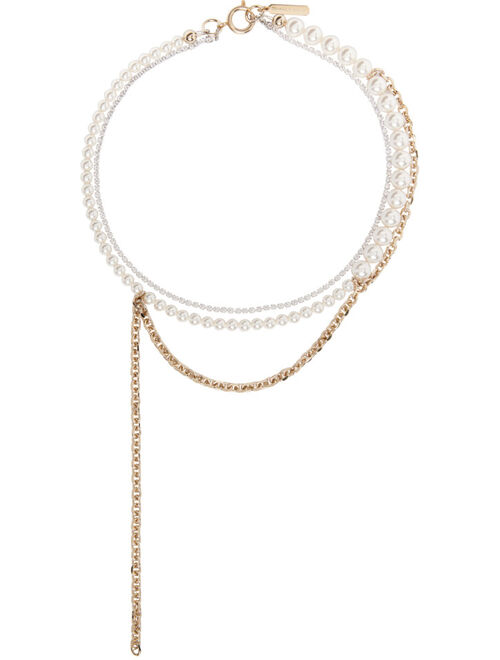 JUSTINE CLENQUET Gold Jill Necklace