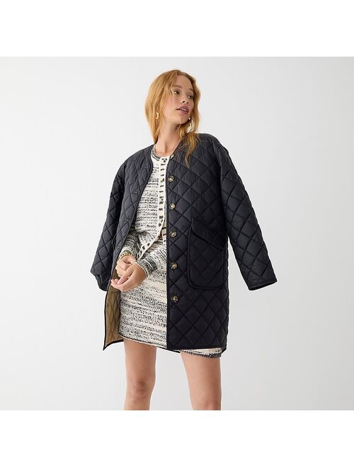 J.Crew Reversible quilted lightweight Greenwich jacket