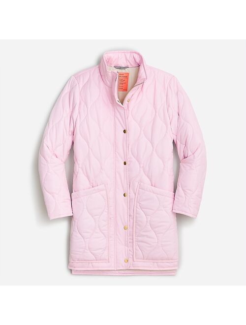 J.Crew New quilted cocoon puffer coat