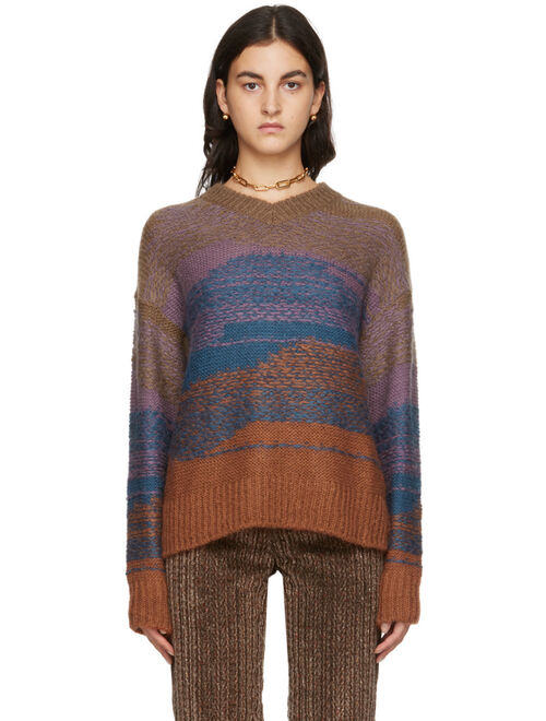 ACNE STUDIOS Multicolor Gradient Sweater