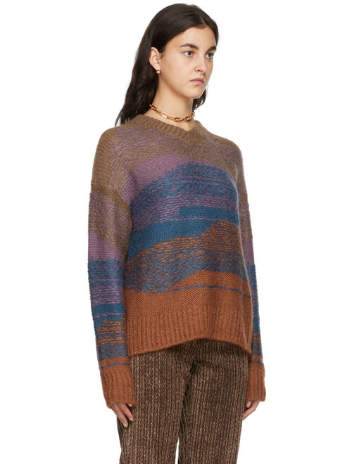 ACNE STUDIOS Multicolor Gradient Sweater
