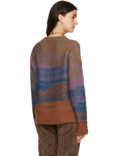 ACNE STUDIOS Multicolor Gradient Sweater