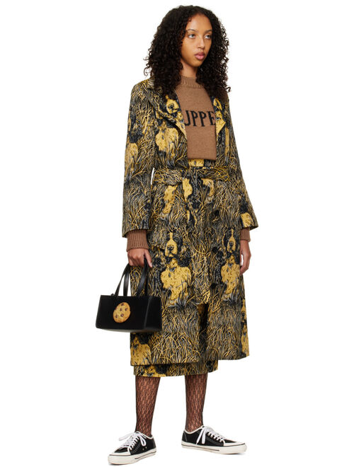 PUPPETS AND PUPPETS SSENSE Exclusive Brown Puppy Crewneck