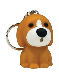 Streamline Light Up Dog Key Chain