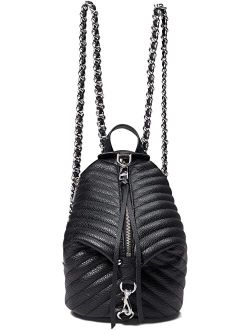 Small Julian Chevron Quilted Backpack