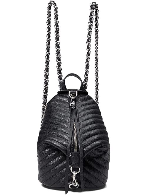 Rebecca Minkoff Small Julian Chevron Quilted Backpack